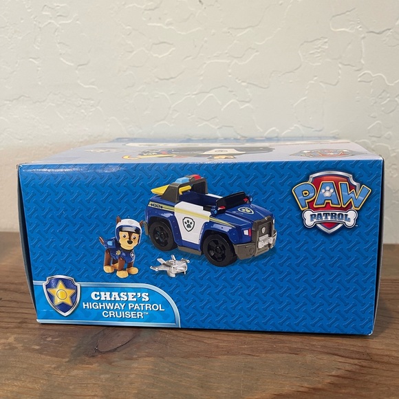 NEW Nickelodeon Paw Patrol Chase’s Highway Patrol Cruiser Launch Drone Toy - Picture 5 of 6
